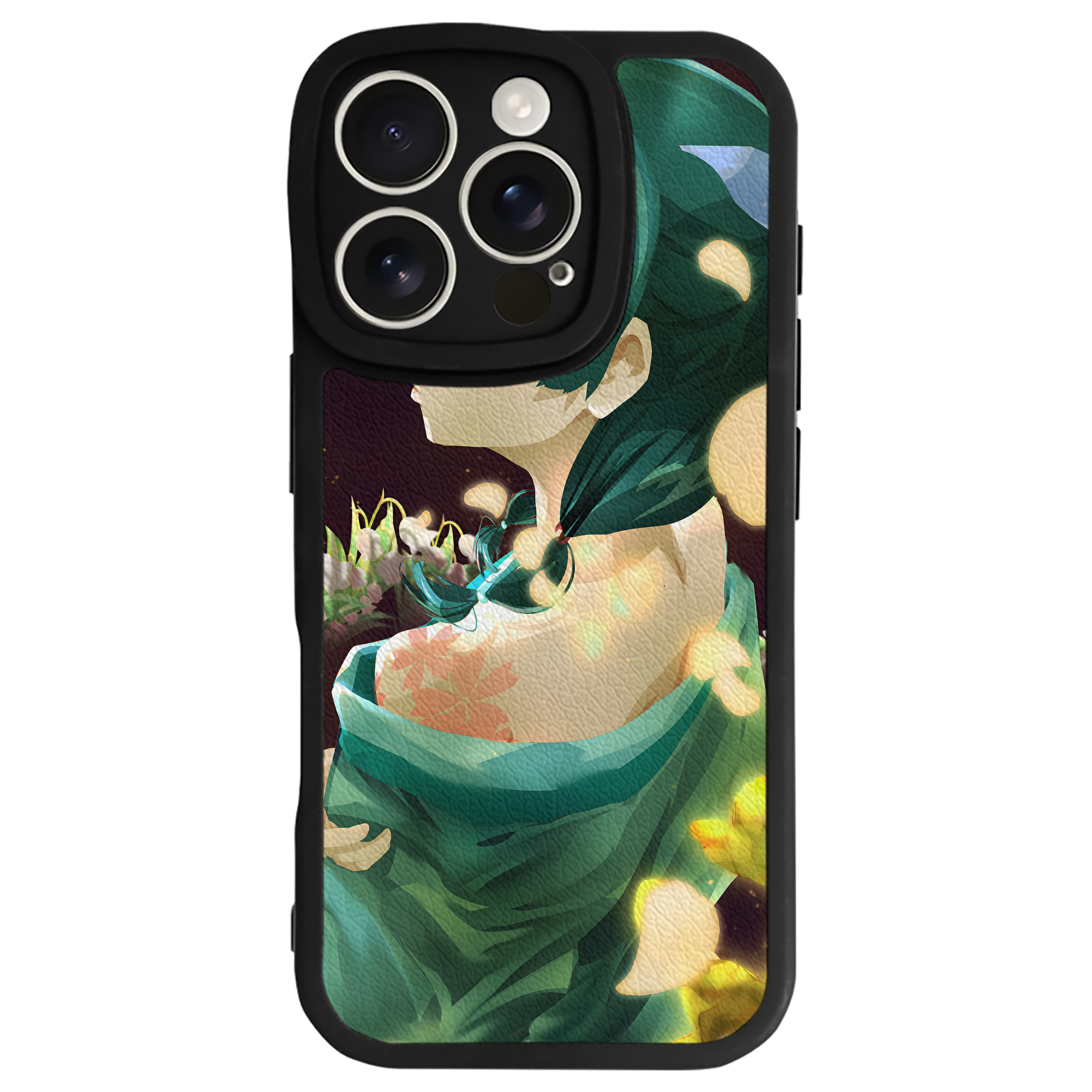 （画像用） 薬屋のひとりごと The Apothecary Diaries 【iPhone 16シリーズ対応】シリコンスマホケース（レザー調） 材質：シリコン